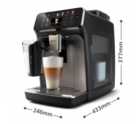 Philips | Coffee Machine | EP5549/70	 Series 5500 LatteGo | Pump pressure 15 bar | Built-in milk frother | Automatic | 1500 W | Black