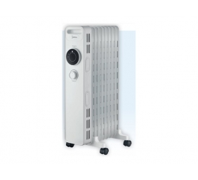 Midea NY2009-22M | Oil Filled Radiator | 2000 W | Number of power levels 3 | White