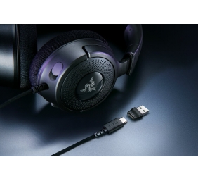 Razer Kraken V4 X Laidinės žaidimų ausinės, Juoda