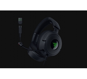 Razer Kraken V4 X Laidinės žaidimų ausinės, Juoda