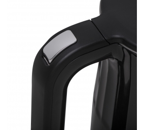 Adler Kettle with LED display | AD 1350 | Electric | 2200 W | 1.7 L | Stainless Steel | 360° rotational base | Black