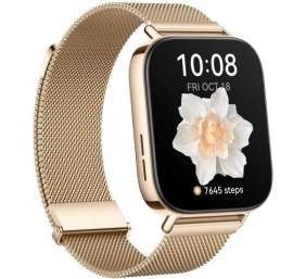 Huawei WATCH FIT 3 | Smart watch | GPS (satellite) | AMOLED | Waterproof | Gold