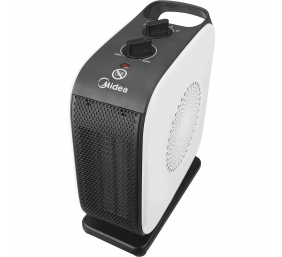 Midea Compact PTC Fan Heater | NTY15-19CA | Fan heater | 1500 W | Number of power levels 2 | Suitable for rooms up to 10 m² | White/Black
