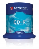 Verbatim 43411 CD-R 700MB 52X Extra Protection Surface diskai (100 vnt pakuotėje)