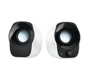 Garso kolonėlės Logitech Z120 2.0 1.2Watt USB (980-000513), juodai/balta