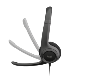 Logitech H390 USB Laidinės ausinės, USB Type-A, Juoda