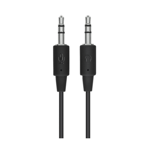 Logitech H110 Stereo Laidinės ausinės, 3.5mm jack, Juoda/Sidabrinė