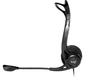 Logitech 960 Laidinės ausinės, USB-A, Juoda