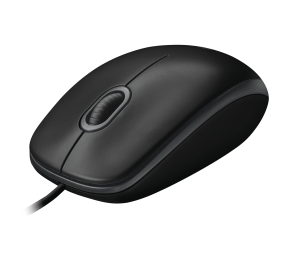 Logitech B100 Laidinė pelė, USB Type-A, Optical, 1000 DPI, Juoda