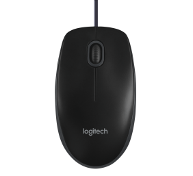 Logitech B100 Laidinė pelė, USB Type-A, Optical, 1000 DPI, Juoda