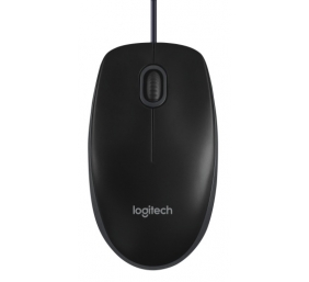 Logitech B100 Laidinė pelė, USB Type-A, Optical, 800 DPI, Juoda