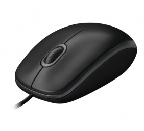 Logitech B100 Laidinė pelė, USB Type-A, Optical, 800 DPI, Juoda