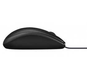 Logitech B100 Laidinė pelė, USB Type-A, Optical, 800 DPI, Juoda