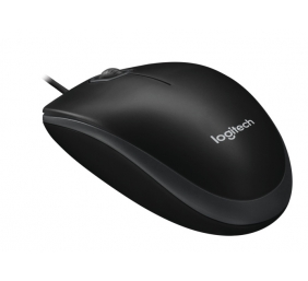 Logitech B100 Laidinė pelė, USB Type-A, Optical, 800 DPI, Juoda