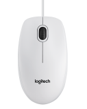 Pelė optinė Logitech B100 for Business (910-003360), balta