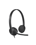 Ausinės Logitech H340 USB (981-000475), juodos