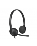 Logitech H340 USB Laidinės ausinės USB-A, Juoda