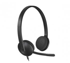 Logitech H340 USB Laidinės ausinės USB-A, Juoda