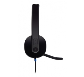 Logitech H540 Laidinės ausinės, USB-A, Juoda