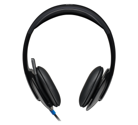 Logitech H540 Laidinės ausinės, USB-A, Juoda