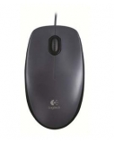 Pelė optinė laidinė Logitech M90 USB - EER2 (910-001794), juoda