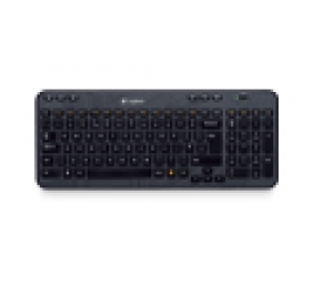 Logitech K360 Belaidė klaviatūra, RF Wireless, US INT, Juoda