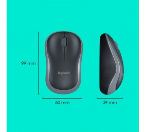 Logitech MK270 Combo Belaidė klaviatūra + pelė, US, Juoda