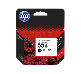 HP 652 (F6V25AE) Rašalinė kasetė, Juoda