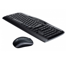 Logitech MK330 Combo Belaidė klaviatūra + pelė, US, Juoda