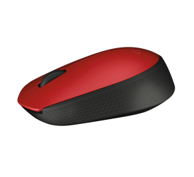 Logitech M171 Belaidė pelė, Raudona