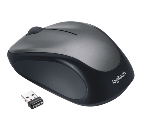 Pelė belaidė Logitech M235 Wireless EWR2 (910-002201),  juoda/pilka