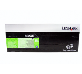 Lexmark 522XE (52D2X0E), juoda kasetė