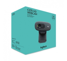 Logitech C270 HD Internetinė kamera, Dark Grey