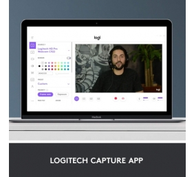 Logitech C920 HD Pro Internetinė kamera FHD, 3 MP, Juoda