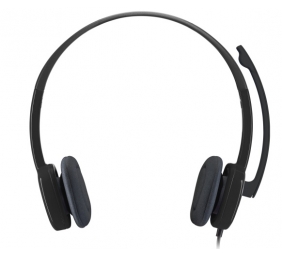 Logitech H151 Stereo Laidinės ausinės 3.5 mm jack, Juoda