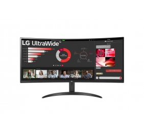 LG 34WR50QK-B | 34 " | VA | QHD | 21:9 | 100 Hz | 5 ms | 3440 x 1440 pixels | 240 cd/m² | HDMI ports quantity 2