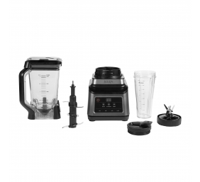 NINJA Mixer Blender 2in1 with Auto IQ | BN750EU | Tabletop | 1200 W | Jar material Plastic | Jar capacity 2.1+0.7 L | Ice crushing | Black/Silver