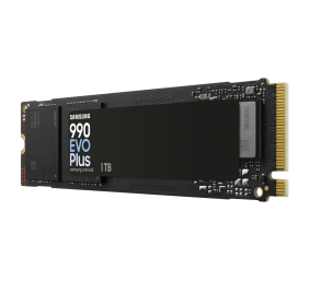 Samsung SSD | 990 EVO Plus | 1000 GB | SSD form factor M.2 2280 | Solid-state drive interface NVMe | Read speed 7250 MB/s | Write speed 6300 MB/s