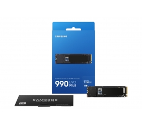 Samsung SSD | 990 EVO Plus | 1000 GB | SSD form factor M.2 2280 | Solid-state drive interface NVMe | Read speed 7250 MB/s | Write speed 6300 MB/s