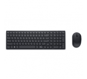 Dell | Silent Keyboard and Mouse | KM555 | Keyboard and Mouse Set | Wireless | Russian | Black | 2.4 GHz, Bluetooth 5.1 | Wireless connection