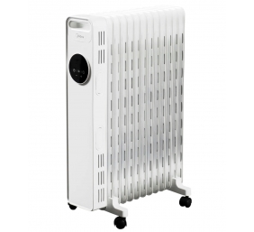 Midea Oil Radiator Heater | NY2513-22MR | Oil Radiator | 2500 W | Number of power levels 3 | Suitable for rooms up to 35 m² | White