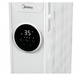 Midea Oil Radiator Heater | NY2513-22MR | Oil Radiator | 2500 W | Number of power levels 3 | Suitable for rooms up to 35 m² | White
