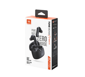 JBL Tune Beam Belaidės ausinės Earbuds, Bluetooth, Juoda