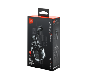 JBL Tune Flex Ghost Edition Belaidės ausinės Earbuds, Bluetooth, Ghost Black
