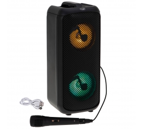 Adler Speaker with radio | AD 1903 | 2x5 W | Bluetooth | Black | Portable | Wireless connection