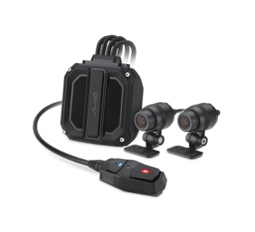 Mio | MiVue M820WD dual-lens motorcycle driving recorder | Receive five satellite GPS | Wi-Fi