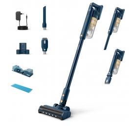 Philips | Vacuum cleaner | XC5043/01 Aqua | Cordless operating | - W | 25.2 V | Operating time (max) 60 min | Light yellow | Warranty 24 month(s)