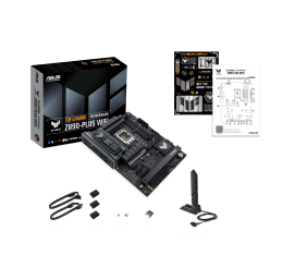 Asus TUF GAMING Z890-PLUS WIFI | Processor family Intel | Processor socket LGA1851 | DDR5 | Supported hard disk drive interfaces M.2, SATA | Number of SATA connectors 4