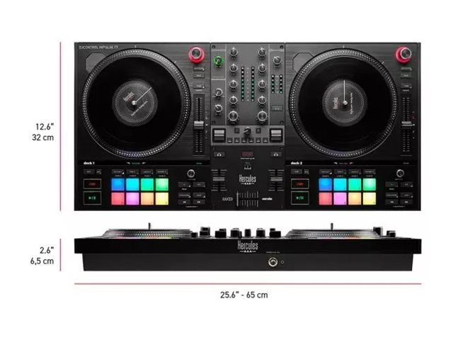 Hercules | DJControl Inpulse T7 | Speakers | USB connectivity