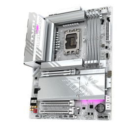 Gigabyte Z890 A ELITE WF7 ICE | Processor family Intel | Processor socket LGA1851 | DDR5 | Supported hard disk drive interfaces SATA, M.2 | Number of SATA connectors 4